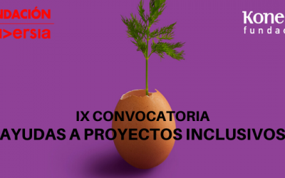 Nuevas ayudas de las  fundaciones Universia y Konecta a proyectos para inclusión de personas con discapacidad